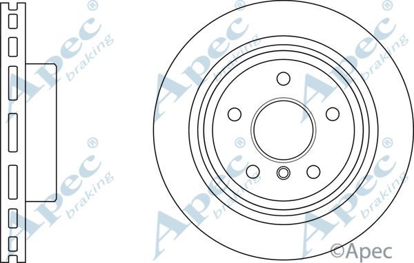 APEC BRAKING Тормозной диск DSK3065